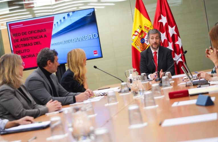 La Comunidad de Madrid aumentó casi un 10% las víctimas de delitos atendidas en sus oficinas especializadas