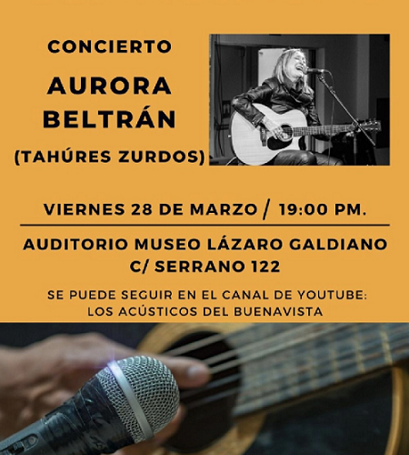 Los acústicos del Buenavista. Aurora Beltrán