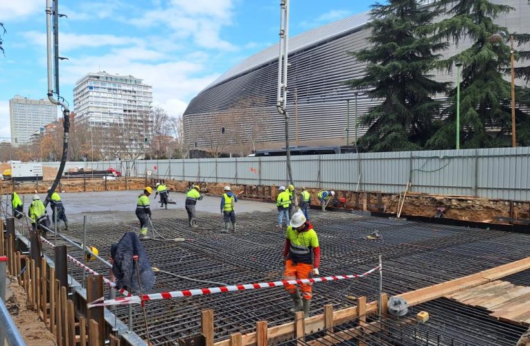 La Comunidad de Madrid ejecuta el 25% de las obras de la nueva estación de Metro Santiago Bernabéu, que será inaugurada en 2027