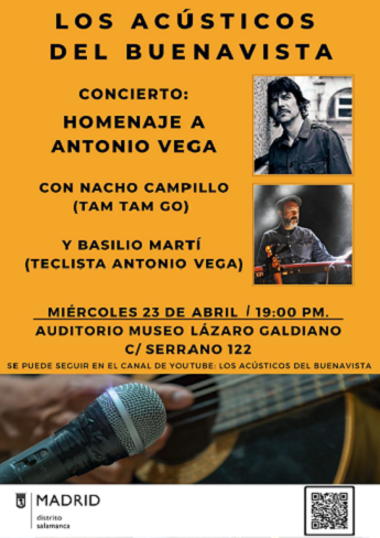 Los acústicos del Buenavista. Homenaje a Antonio Vega