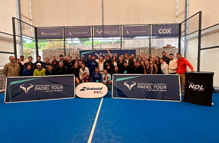 Pozuelo de Alarcón ha acogido la presentación de la II Edición del Rafa Nadal Academy Padel Tour by The Adecco Group
