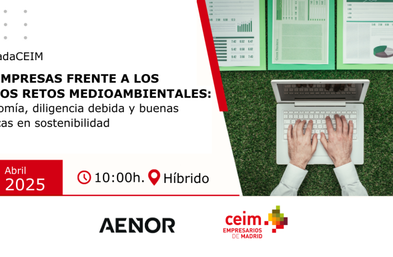 Las empresas frente a los nuevos retos medioambientales: taxonomía, diligencia debida y buenas prácticas en sostenibilidad