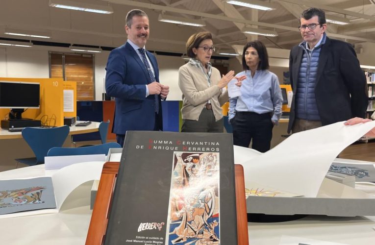 La Comunidad de Madrid incorpora a su Colección Cervantina 242 ilustraciones del dibujante Enrique Herreros