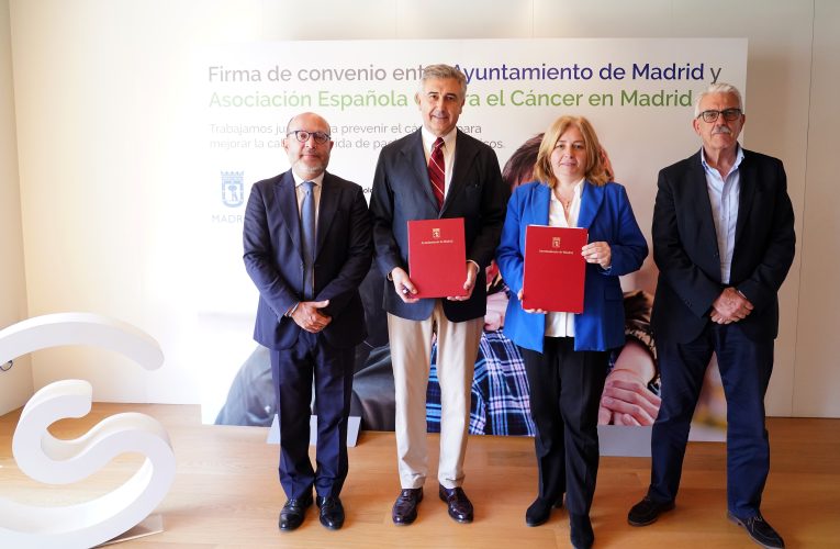 El Ayuntamiento y la AECC trabajarán juntos para mejorar la calidad de vida de pacientes oncológicos y controlar el consumo de tabaco
