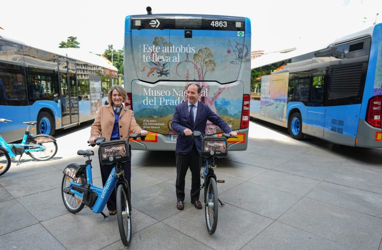 EMT Madrid celebra el Día de los Museos con una acción especial en autobuses, bicimad y marquesinas