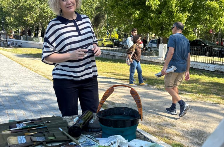 Madrid celebra el arte al aire libre en la XXIV Jornada de Pintura en la Ermita de San Antonio de la Florida
