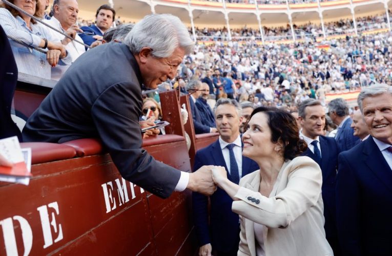 Díaz Ayuso, en la Corrida de la Prensa de la Feria de San Isidro