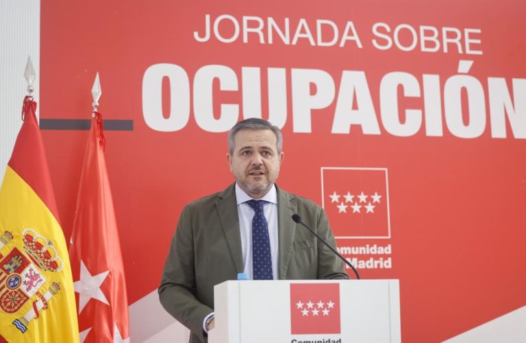 La Comunidad de Madrid insta al Gobierno central a actuar contra la ocupación de viviendas con medidas que protejan a las víctimas