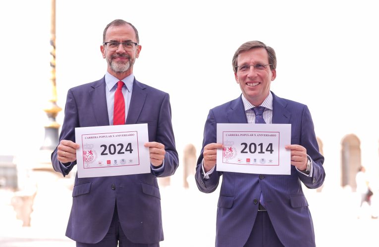 Almeida presenta la “histórica carrera” popular por el X Aniversario de la proclamación de Felipe VI