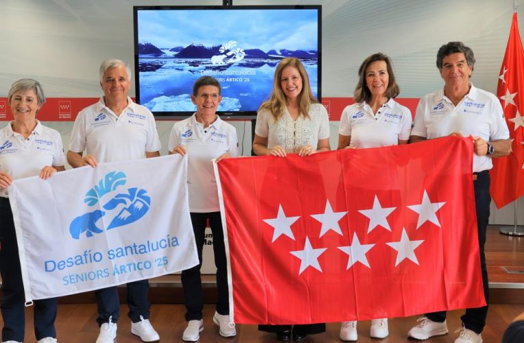 La Comunidad de Madrid apoya a los cinco aventureros mayores de 65 años en el II Desafío SantaLucía Seniors