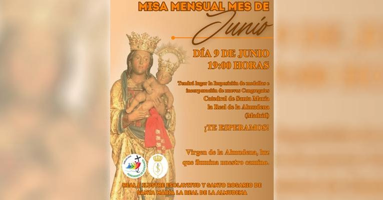 Archidiocesis de Madrid – La Esclavitud de la Almudena celebra la incorporación de nuevos congregantes
