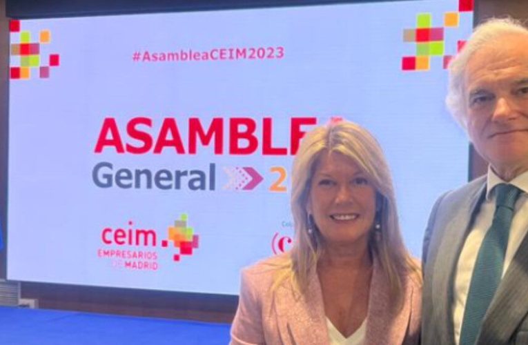 Laly Escudero, vicepresidenta de CEPYME, en representación de los Empresarios de Madrid – CEIM, Confederación Empresarial de Madrid, CEOE