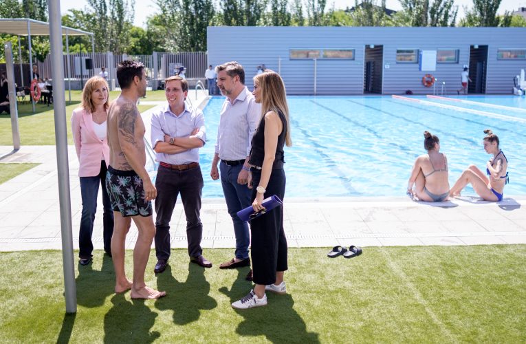 Almeida anuncia que Madrid batirá récord de piscinas municipales de verano esta temporada