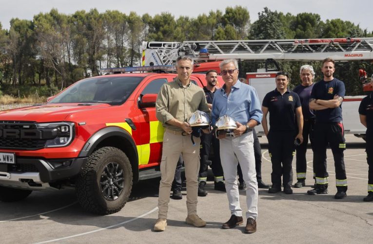 La Comunidad de Madrid celebra una jornada de conducción segura en vehículos de emergencias junto a Carlos Sainz