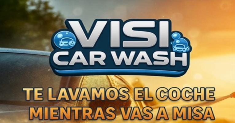 Archidiocesis de Madrid – Visi CarWash: los jóvenes de Nuestra Señora de la Visitación en las Rozas te lavan el coche mientras estás en Misa con el fin de recaudar dinero para el Jubileo