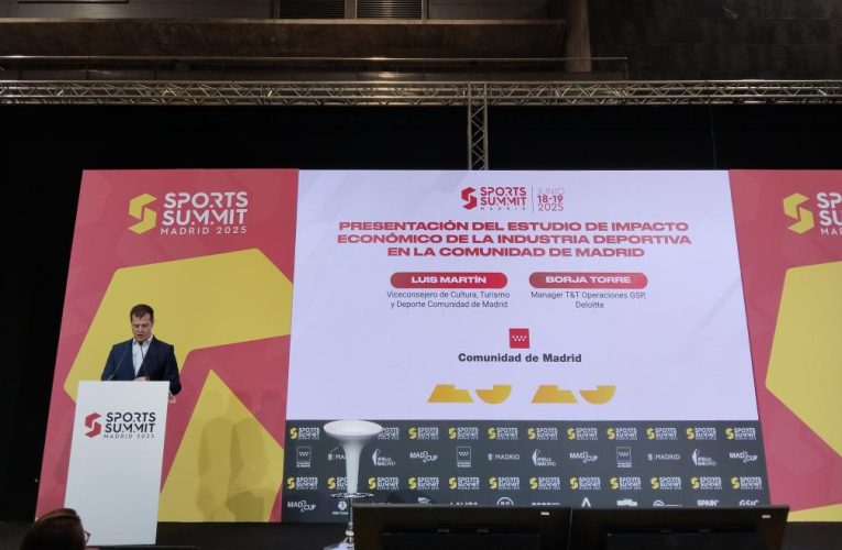La Comunidad de Madrid consolida la industria deportiva como sector estratégico de su economía con una aportación al PIB de 8.000 millones de euros