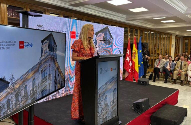 La Comunidad reconoce con su sello Madrid Excelente el prestigio y la labor social del Ilustre Colegio de la Abogacía de Madrid
