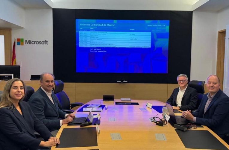 La Comunidad de Madrid refuerza en Washington su alianza con Microsoft para aplicar soluciones de IA y ciberseguridad en la Administración