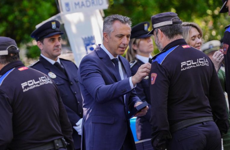 La Comunidad de Madrid, en la entrega de reconocimientos al mérito profesional de la Policía Municipal de Madrid