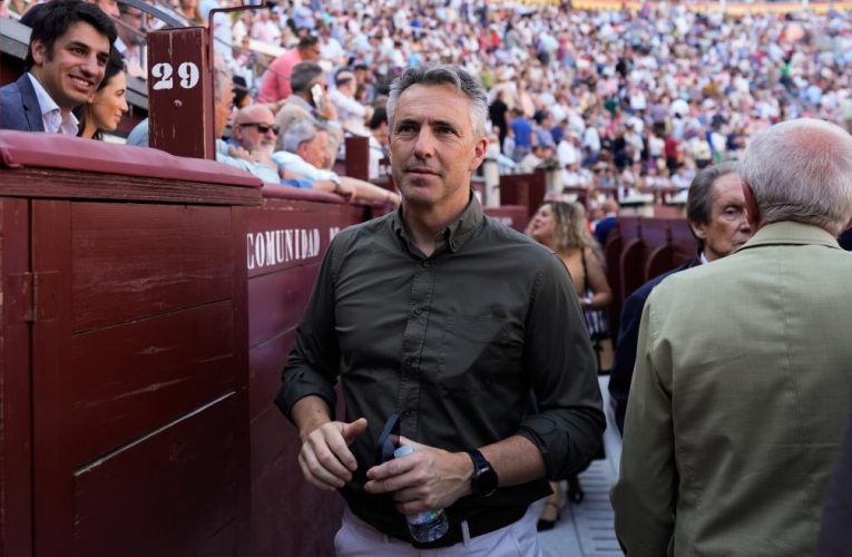Novillo, en la corrida de toros In Memoriam en homenaje al ganadero Victorino Martín