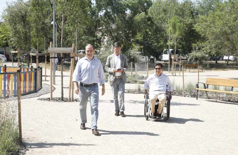 El Ayuntamiento de Madrid transforma el entorno de la Colonia de Santa María con una regeneración ecológica y urbanización sostenible