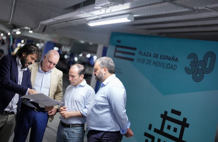 El Ayuntamiento abrirá a finales de año Plaza de España 360, un nuevo hub de movilidad sostenible