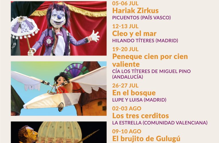 Vuelve el ciclo ‘Títere de verano’ al Teatro de Títeres del Retiro