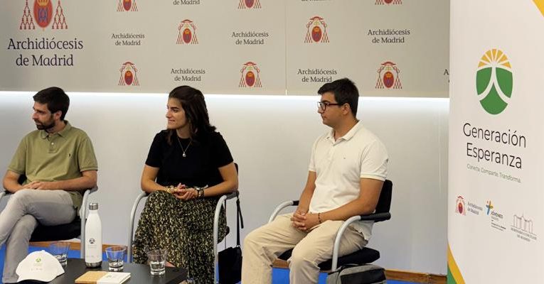 Archidiocesis de Madrid – Natalia, Pablo y David, tras participar en Generación Esperanza: «Nuestro primer deber es contar lo que hemos vivido»