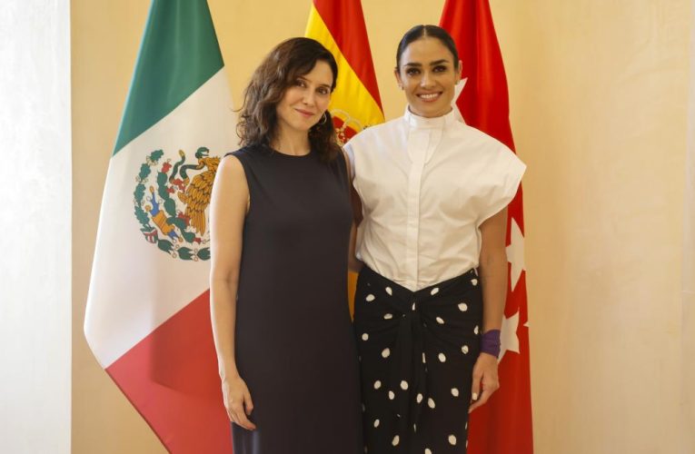 Díaz Ayuso se ha reunido con la alcaldesa de la demarcación de Cuauhtémoc, en la Ciudad de México, Alessandra Rojo