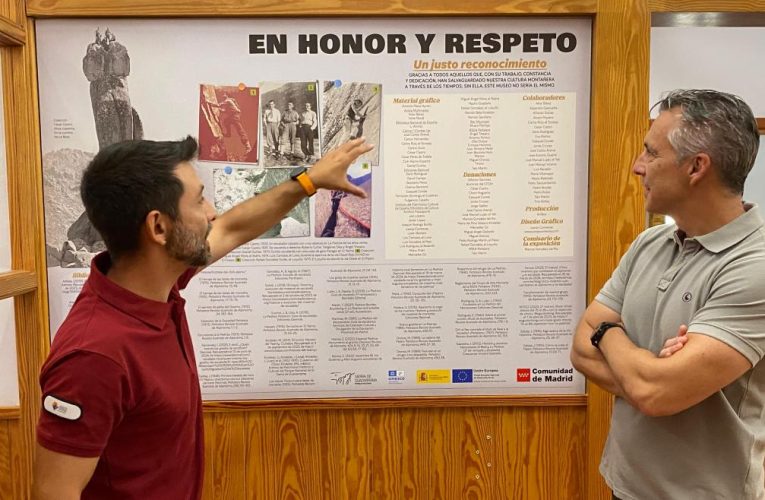 La Comunidad de Madrid abre un museo sobre la historia de la escalada en el Parque Nacional de la Sierra de Guadarrama