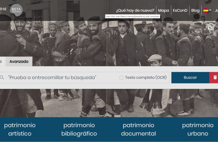 La Biblioteca Digital memoriademadrid renueva su web y se abre al futuro de la preservación patrimonial
