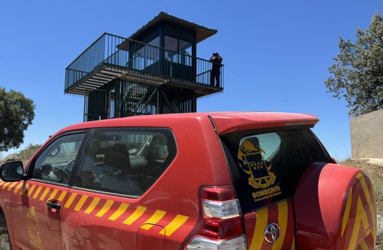 La Comunidad de Madrid detecta la aparición de incendios forestales desde 33 torres de vigilancia