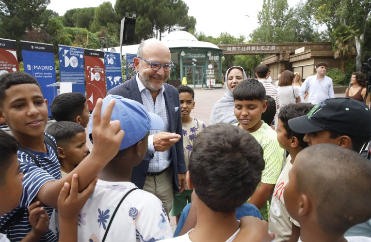 El Ayuntamiento promueve las ‘Vacaciones en paz’ de 60 niños saharauis en Madrid este verano