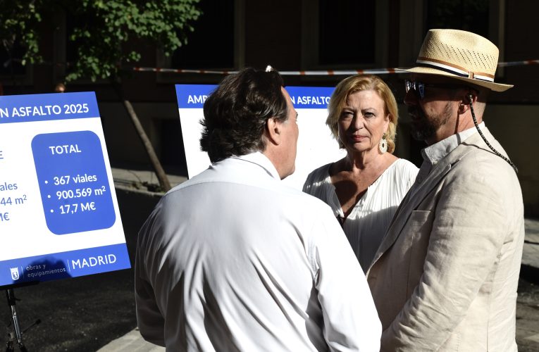 El Ayuntamiento amplía la Operación Asfalto 2025 a 111 nuevas calles de los 21 distritos