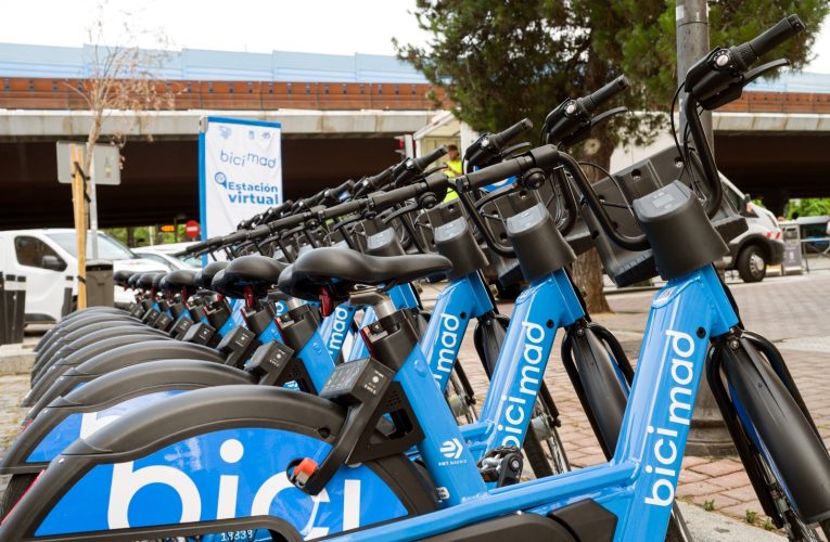 Bicimad estrena en Carabanchel la segunda estación virtual de la ciudad