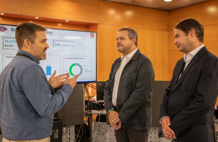 La Comunidad de Madrid atiende en dos meses más de 96.500 consultas en el chatbot de Metro