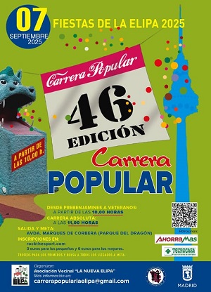 Carrera Popular Fiesta de la Elipa 2025