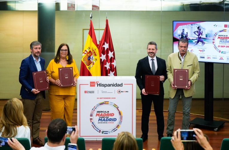 La Comunidad de Madrid destinará el euro solidario de la carrera Madrid corre por Madrid 2025 a la Asociación de Víctimas del Terrorismo