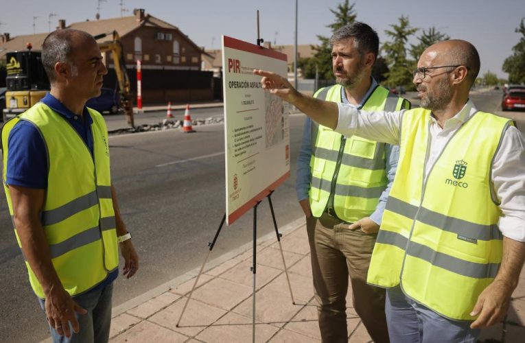 La Comunidad de Madrid invierte más de 67 millones de euros en trabajos de asfaltado en más de 1.000 calles de 63 municipios con el PIR