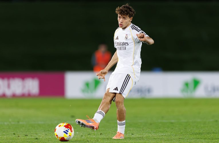 Once inicial del Castilla ante el Osasuna Promesas