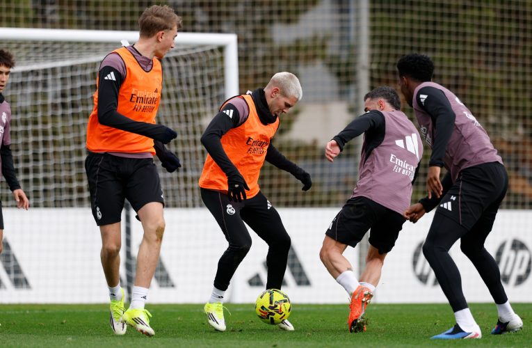 El Real Madrid prepara el partido contra el Rayo