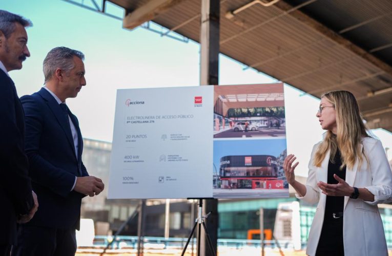 La Comunidad de Madrid pone en marcha la mayor electrolinera de uso público situada dentro de la M-30 con energía 100% renovable
