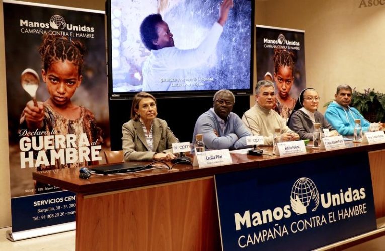 Archidiocesis de Madrid – Manos Unidas presenta la campaña «Declara la guerra al hambre»: «No habrá paz en el mundo mientras persistan el hambre y la pobreza»