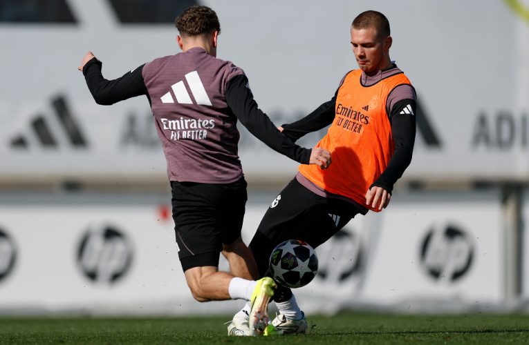 El Real Madrid prepara el partido contra el Benfica