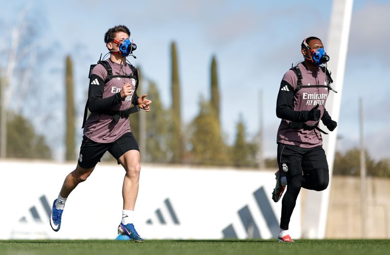 Trabajo físico en la Ciudad Real Madrid