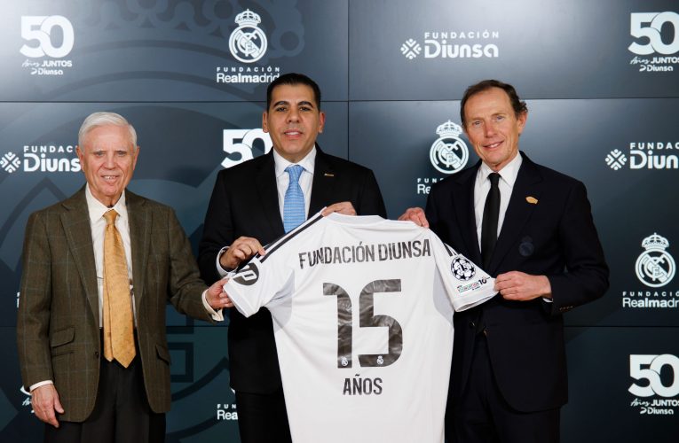 La Fundación Real Madrid y la Fundación Diunsa renuevan su convenio de colaboración y celebran 15 años de alianza en Honduras