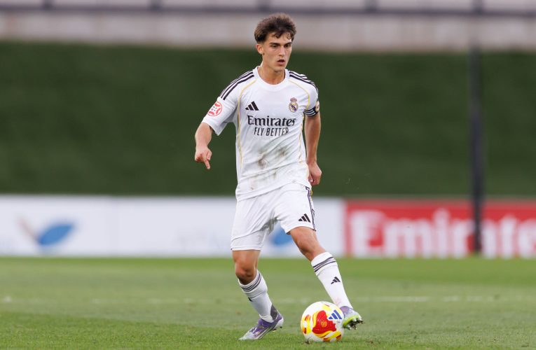 Once inicial del Castilla frente al Pontevedra