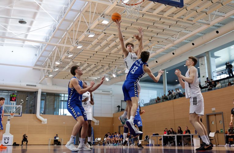 El Real Madrid vence al Burgos en la Liga U