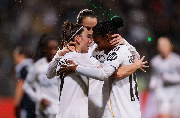 El Real Madrid toma ventaja en la ida del playoff de la Women’s Champions League