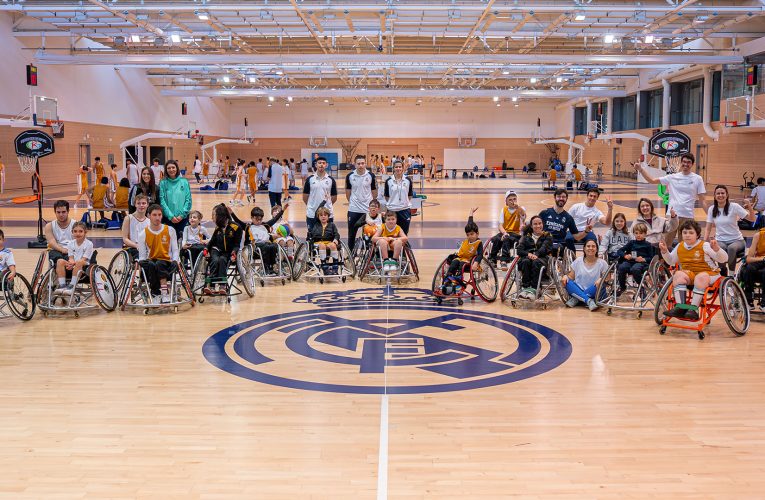 El torneo de baloncesto de la Fundación Real Madrid celebra una jornada dedicada a la salud y a la inclusión